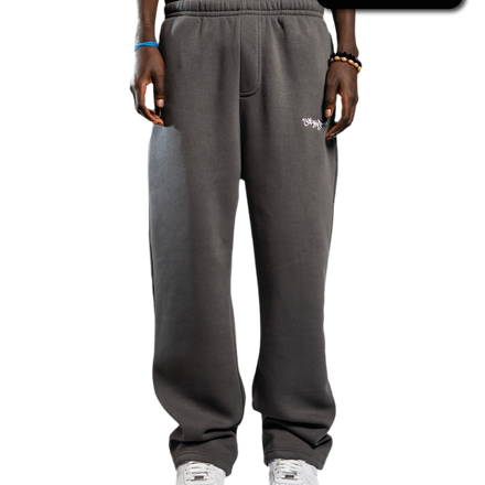 SIGNATURE OPEN LEG JOGGER ANTHRAZIT