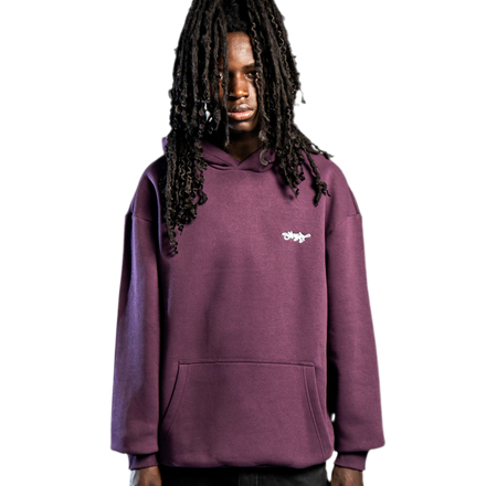 SIGNATURE HOODIE LILA