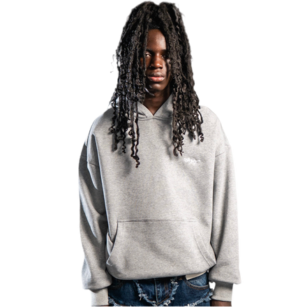 HEAVY SIGNATURE HOODIE SPORT GREY