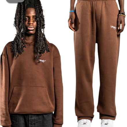 SIGNATURE TRACKSUIT SCHOKO BRAUN