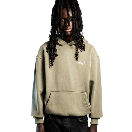 SIGNATURE HOODIE OLIVE GRÜN