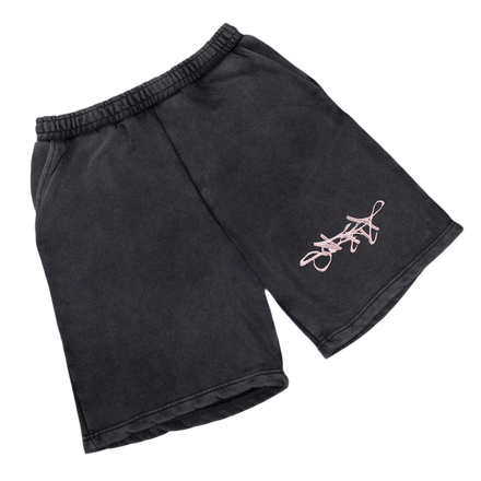 PINK SIGNATURE SHORTS VINTAGE GRAU 1 OF 1