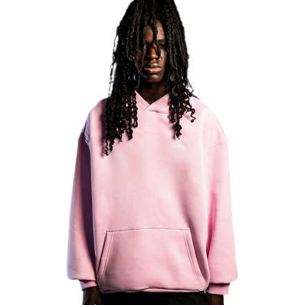 SIGNATURE HOODIE SOFT PINK
