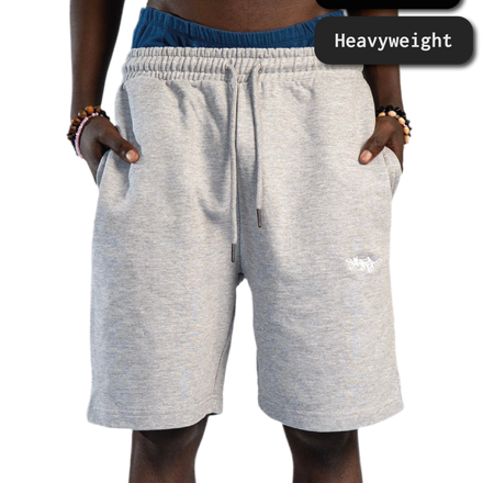 HEAVY SIGNATURE SHORTS GRAU