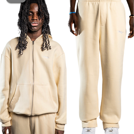 SIGNATURE ZIP TRACKSUIT VANILLE
