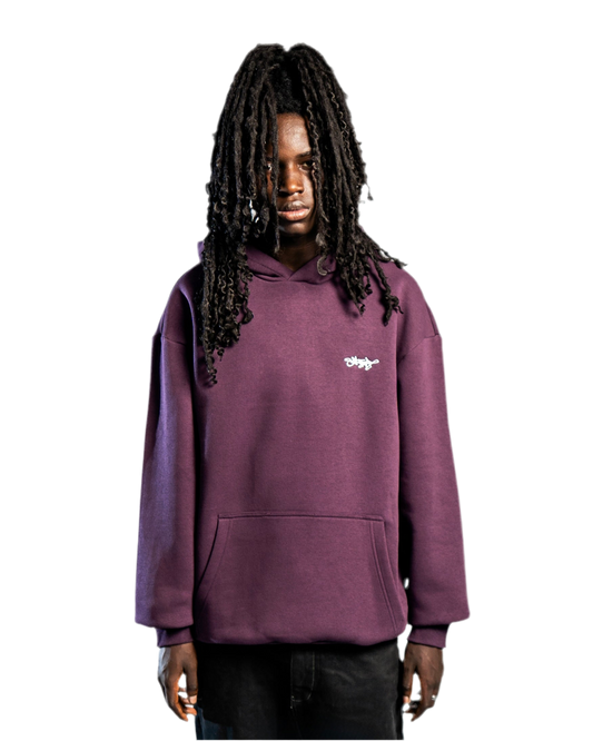SIGNATURE HOODIE LILA
