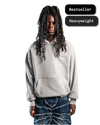 HEAVY SIGNATURE HOODIE SPORT GREY