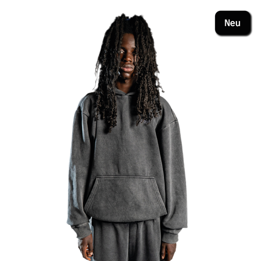 SIGNATURE HOODIE WASHED ANTHRAZIT