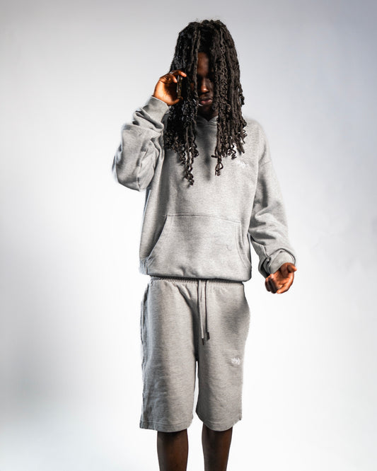 HEAVY SIGNATURE SHORTS GRAU