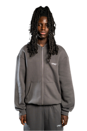 SIGNATURE ZIP HOODIE ANTHRAZIT