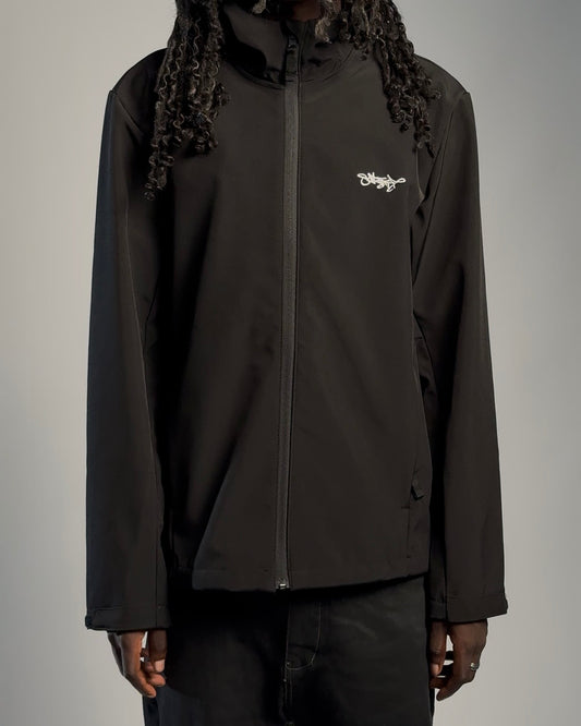 WATERPROOF SIGNATURE SOFTSHELL RAINJACKET BLACK