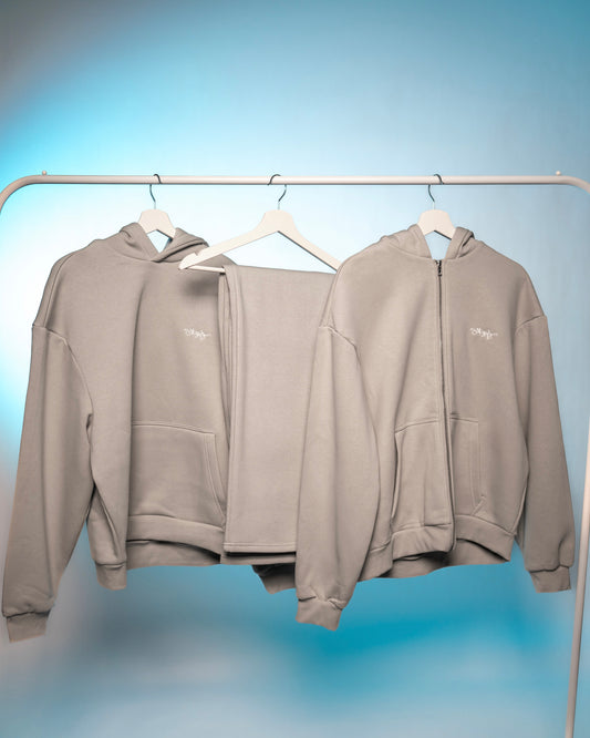 SIGNATURE HOODIE NEBEL GRAU