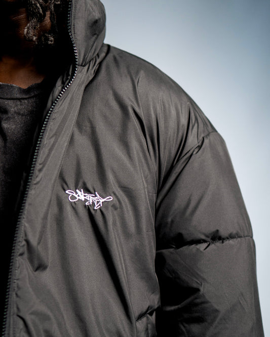 SIGNATURE PUFFER JACKET V2 BLACK
