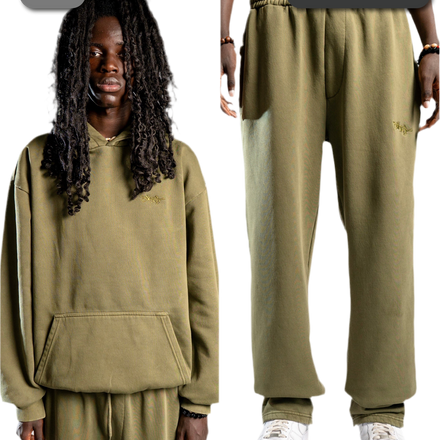 SIGNATURE TRACKSUIT WASHED KHAKI