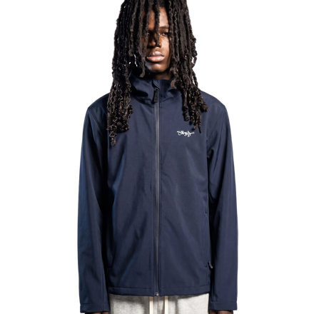 WATERPROOF SIGNATURE SOFTSHELL RAINJACKET NAVY BLUE