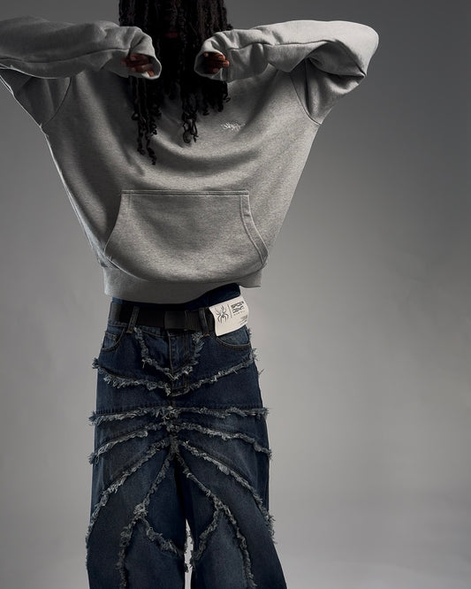 HEAVY SIGNATURE HOODIE SPORT GREY