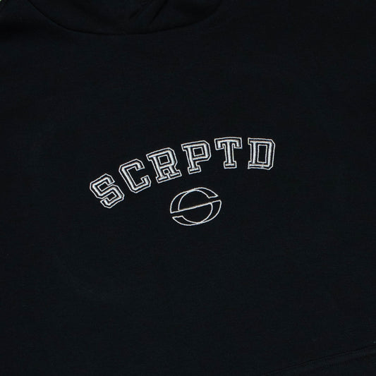 COLLEGE HOODIE SCHWARZ