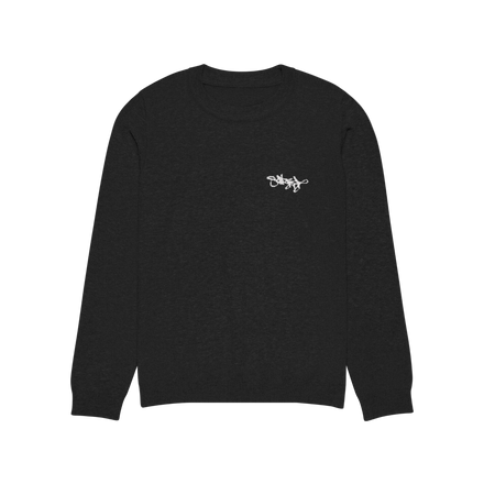 CLASSIC SIGNATURE KNIT SWEATER BLACK