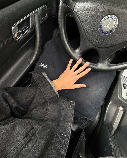 HEAVY SIGNATURE JEANS JACKET BLACK