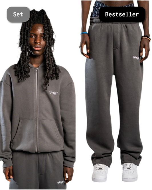SIGNATURE ZIP TRACKSUIT ANTHRAZIT