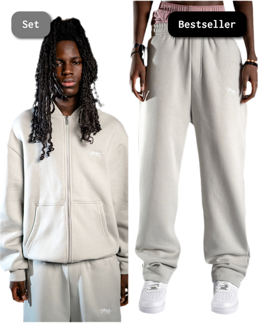 SIGNATURE ZIP TRACKSUIT NEBEL GRAU