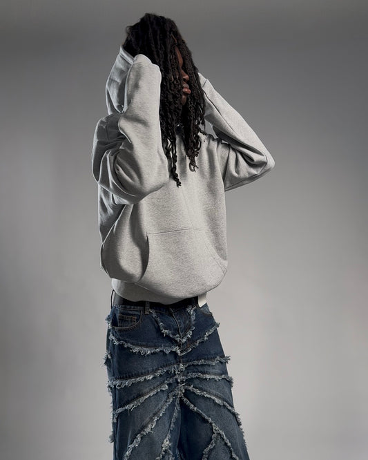 HEAVY SIGNATURE HOODIE SPORT GREY
