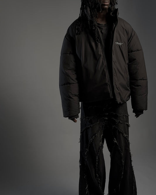 SIGNATURE PUFFER JACKET V2 BLACK