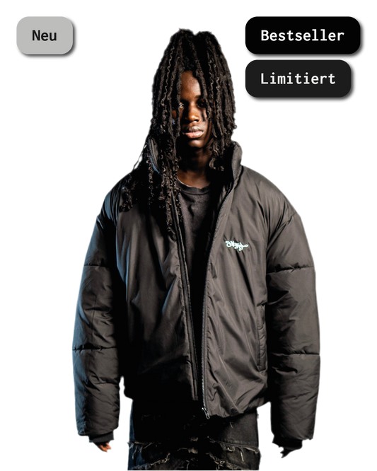SIGNATURE PUFFER JACKET V2 BLACK