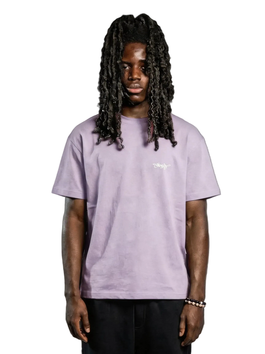 SIGNATURE REGULAR FIT T-SHIRT LILAC