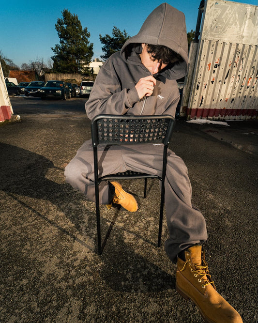 SIGNATURE ZIP HOODIE ANTHRAZIT