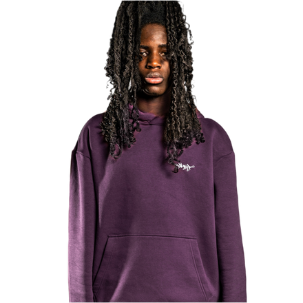 SIGNATURE HOODIE LILA
