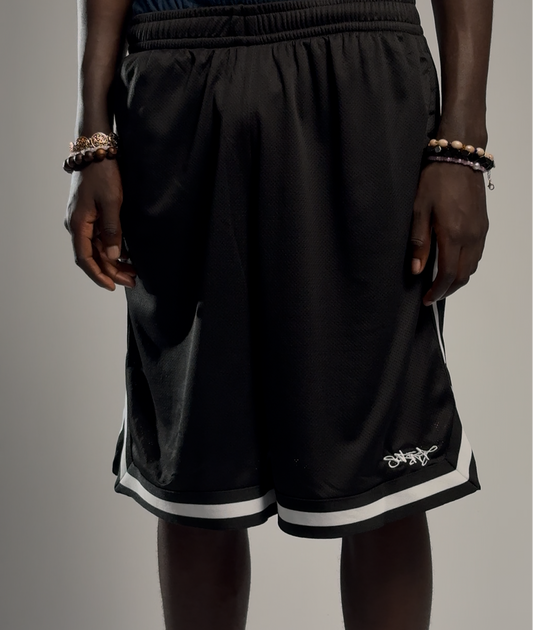 SIGNATURE MESH SHORTS BLACK