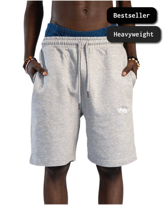 HEAVY SIGNATURE SHORTS GRAU