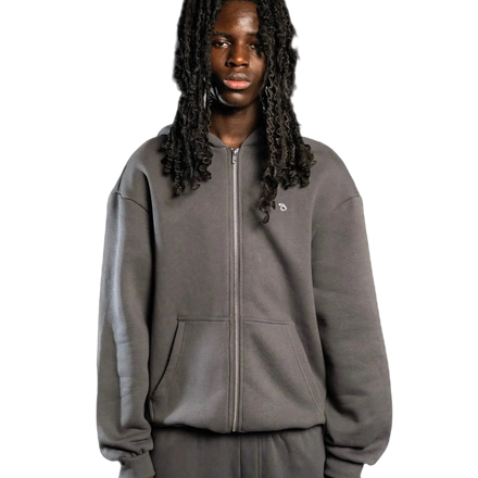 S ZIP UP ANTHRAZIT