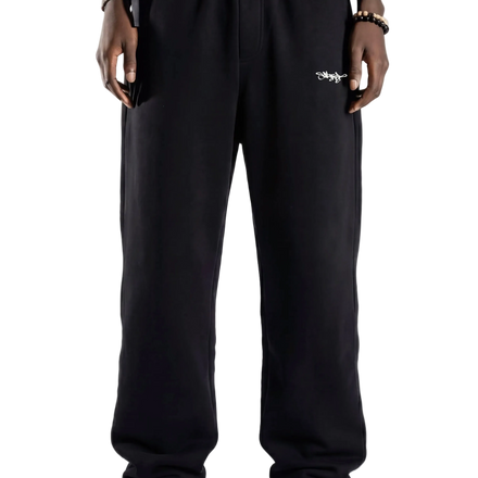 SIGNATURE OPEN LEG JOGGER SCHWARZ