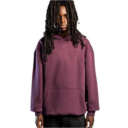 NO LOGO HOODIE LILA