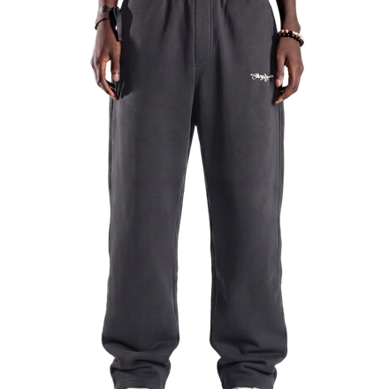 SIGNATURE OPEN LEG JOGGER ANTHRAZIT