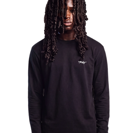 SIGNATURE LONGSLEEVE SCHWARZ