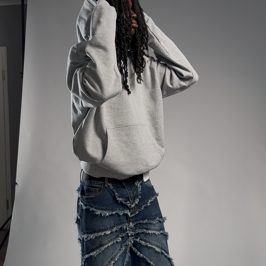 HEAVY SIGNATURE HOODIE SPORT GREY