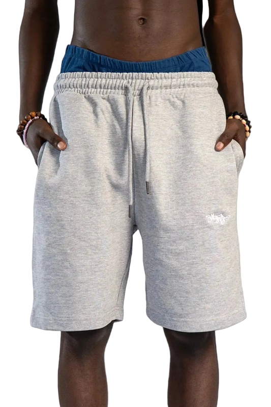 HEAVY SIGNATURE SHORTS GRAU