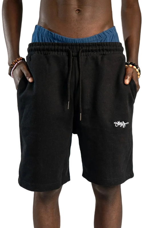 HEAVY SIGNATURE SHORTS SCHWARZ