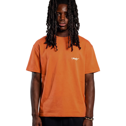 SIGNATURE REGULAR FIT T-SHIRT PARADISE ORANGE