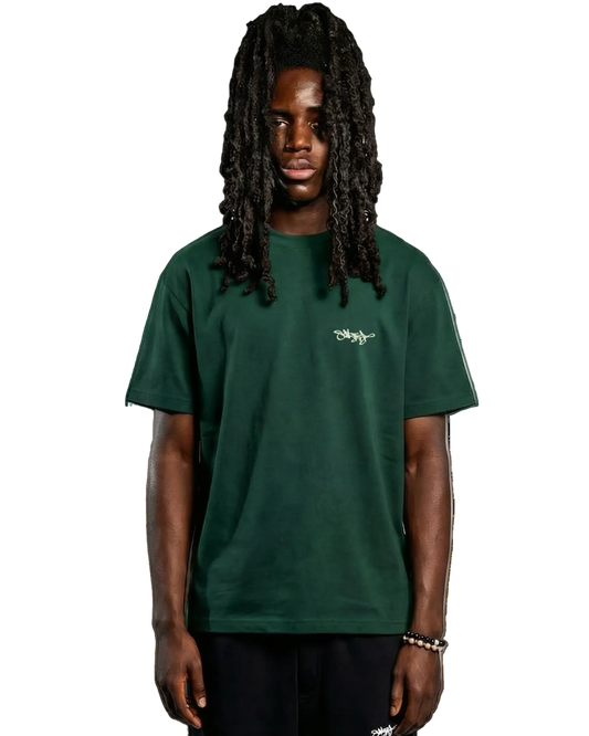 SIGNATURE REGULAR FIT T-SHIRT DARK GREEN