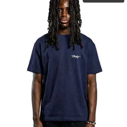 SIGNATURE REGULAR FIT T-SHIRT NAVY BLUE