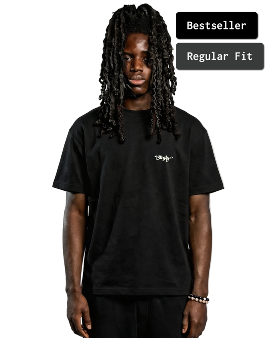 SIGNATURE REGULAR FIT T-SHIRT SCHWARZ